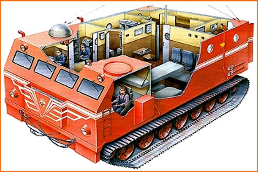 Гусеничный тягач харьковчанка-2