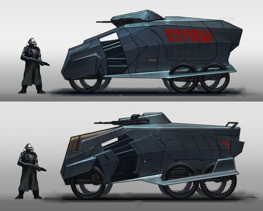 Броневик из халф лайф 2