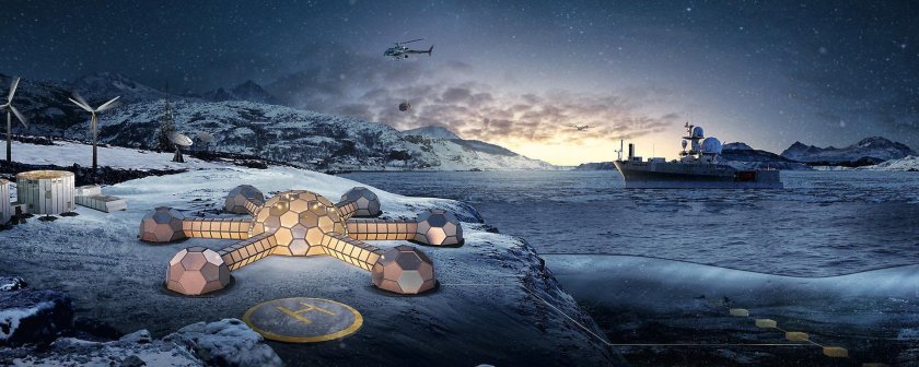 Полярные станции в Арктике