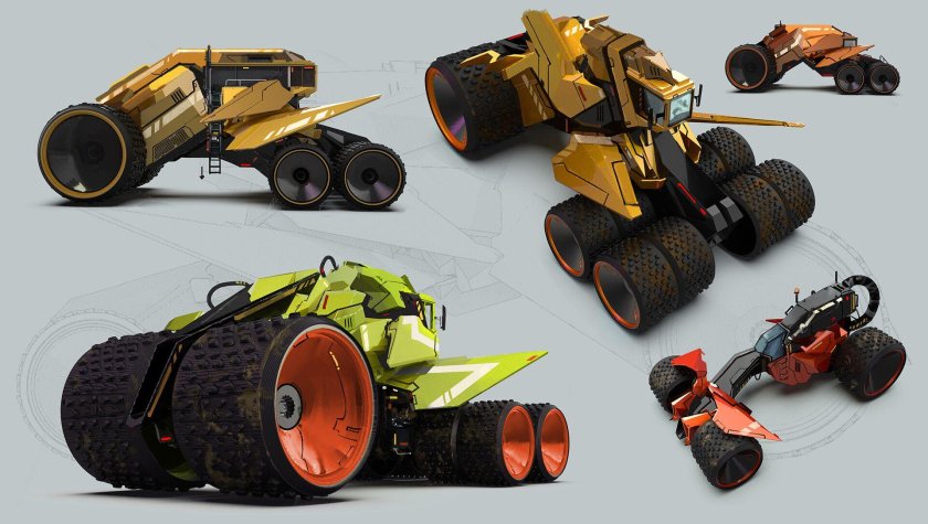 Трактор концепт