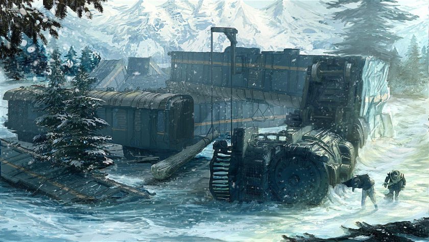 Морозный апокалипсис дизельпанк