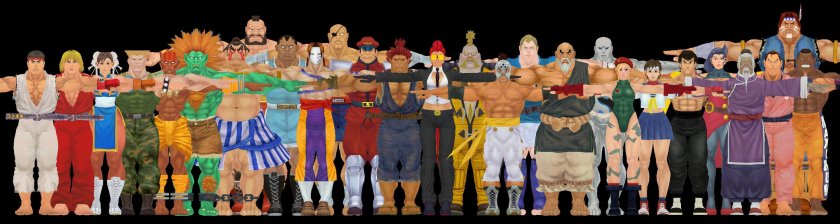Street Fighter 3 ростер
