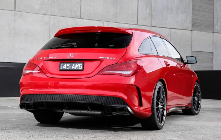 Mercedes CLA 45 AMG shooting Brake
