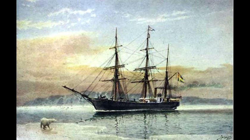 Корабль Вега в экспедиции Норденшельда