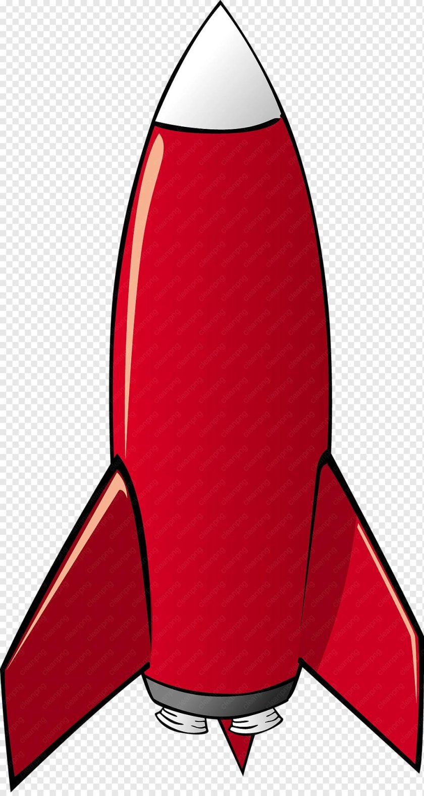 Ракета без фона