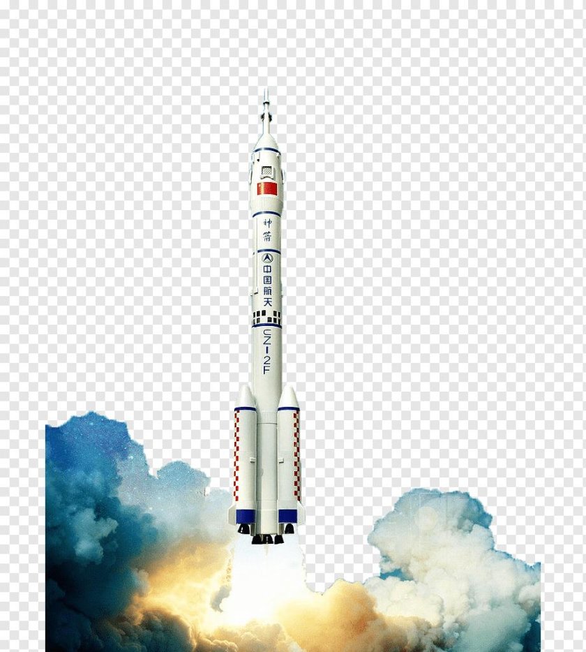 Ракета взлетает