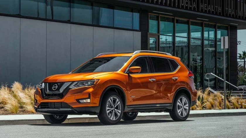 Nissan Rogue 2017 гибрид