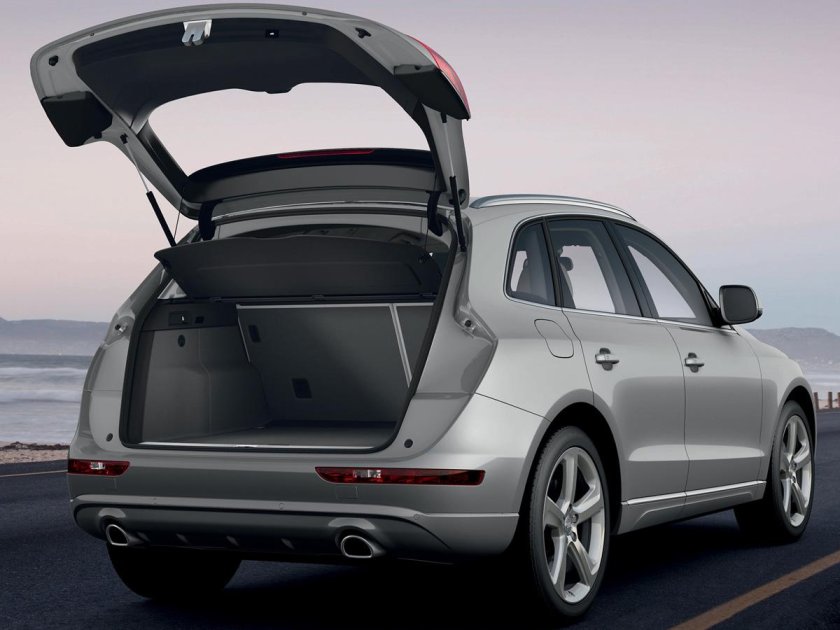 Q5 Ауди открытый багажник