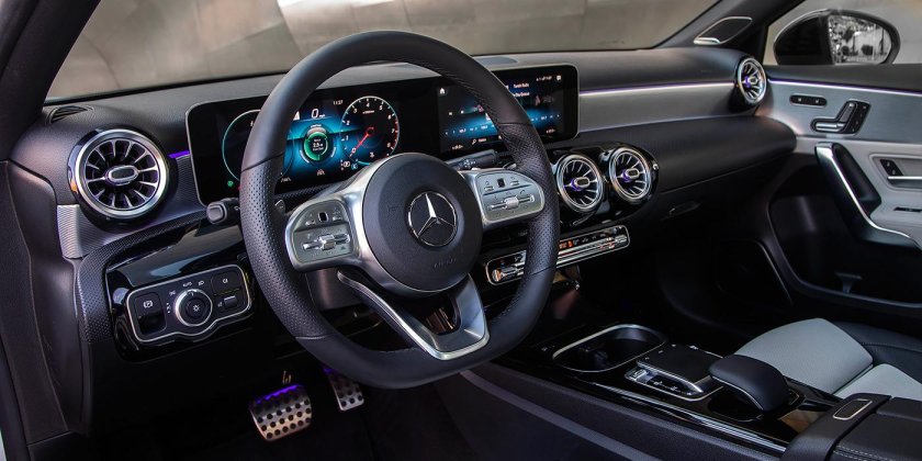 Mercedes a 200 2021 салон
