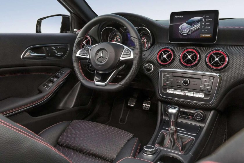 Mercedes w176 салон