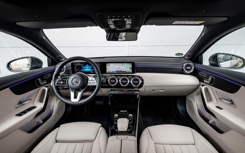 Мерседес a class 2018 салон