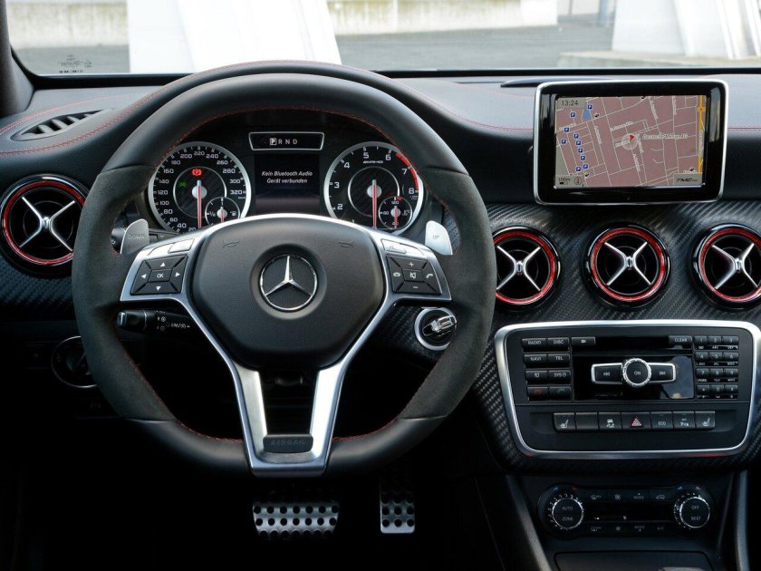 Салон Мерседес Бенц а45 АМГ