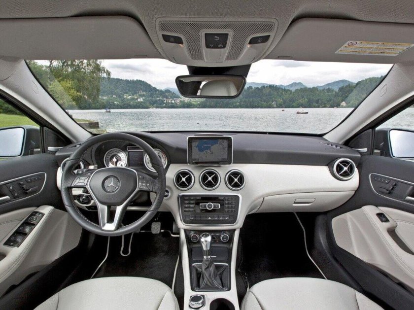 Мерседес а200 хэтчбек салон