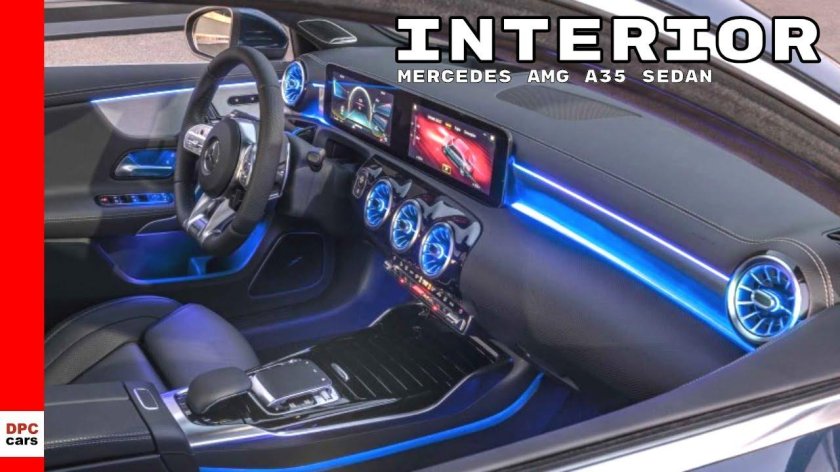 Мерседес а 35 салон