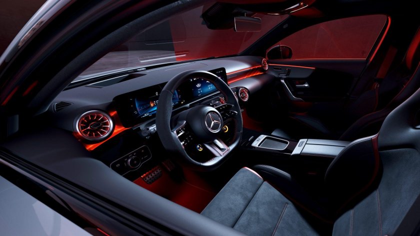 Мерседес с класс 2023 салон