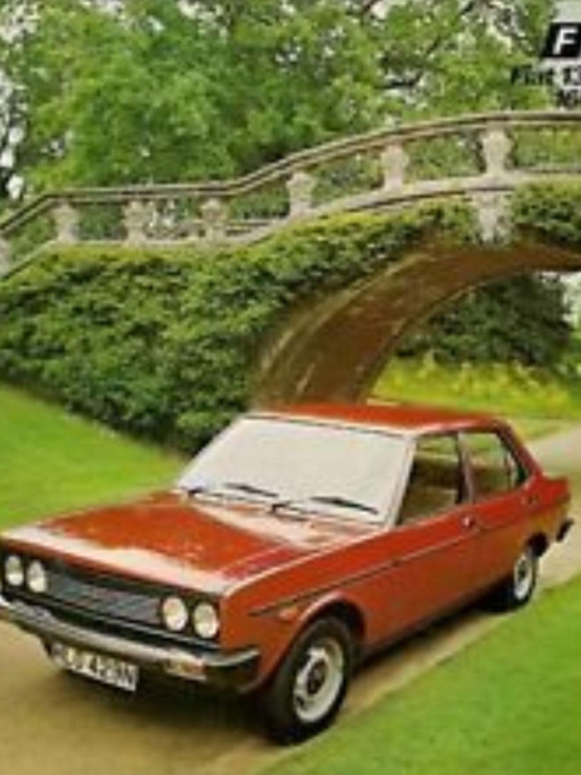 Fiat 131 Mirafiori салон