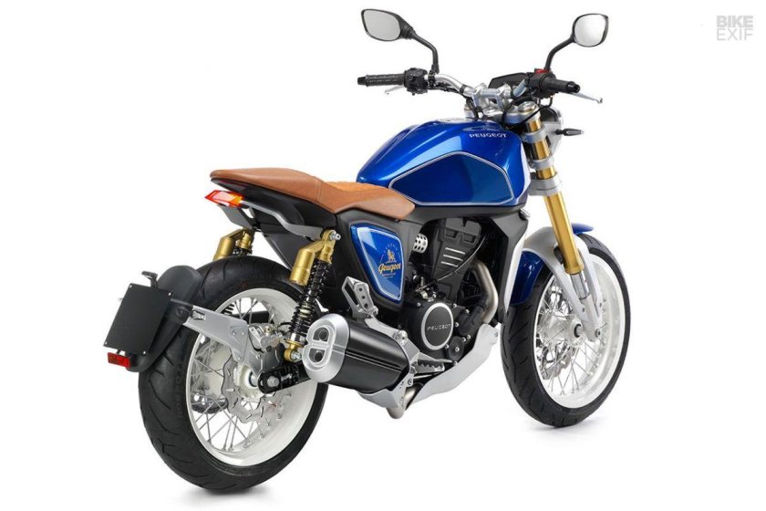 Peugeot p2x Cafe Racer