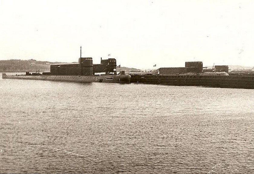 Гремиха база подводных лодок