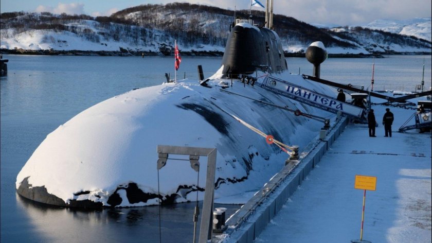 Гаджиево база подводных лодок Северного флота