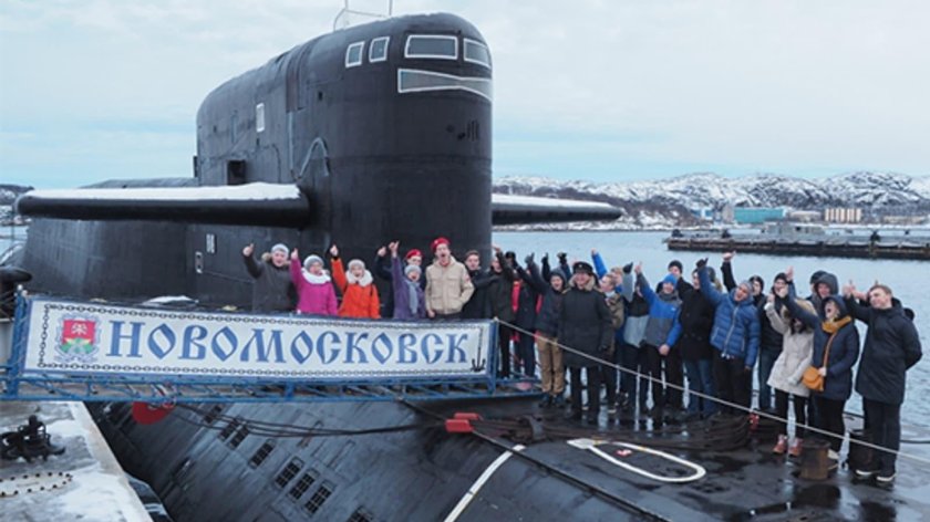 Подводная лодка к 407 Новомосковск