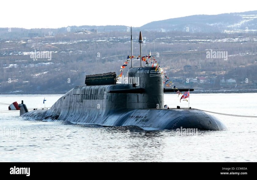 Подводная лодка 667бдрм "Дельфин"