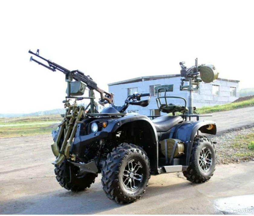 Квадроцикл стелс военный