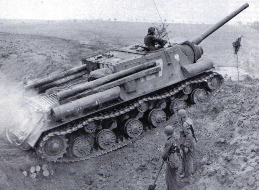 ИСУ 152 Великая Отечественная война