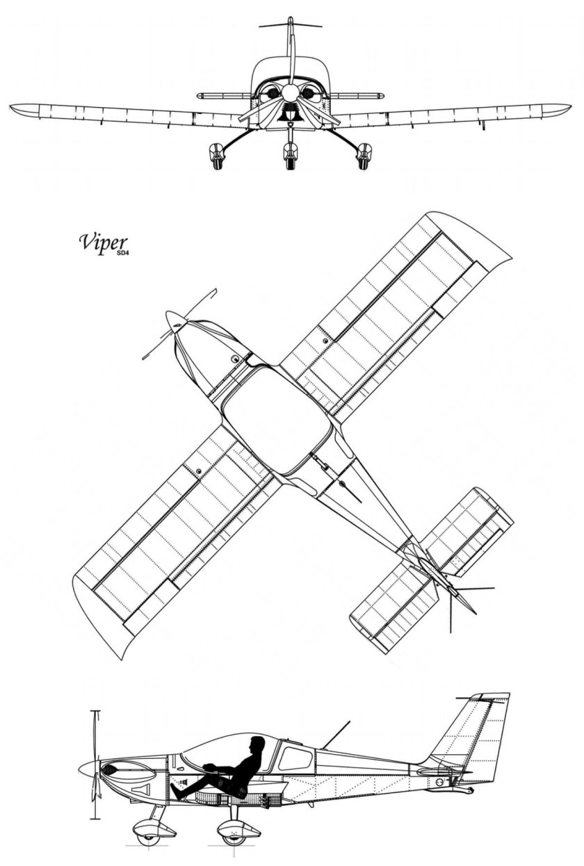Вайпер самолет СД 4