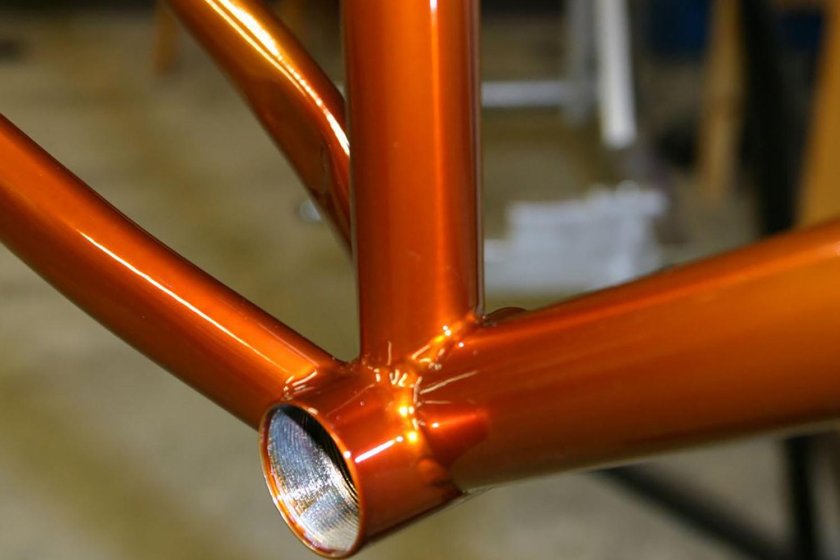 Порошковая покраска велосипеда