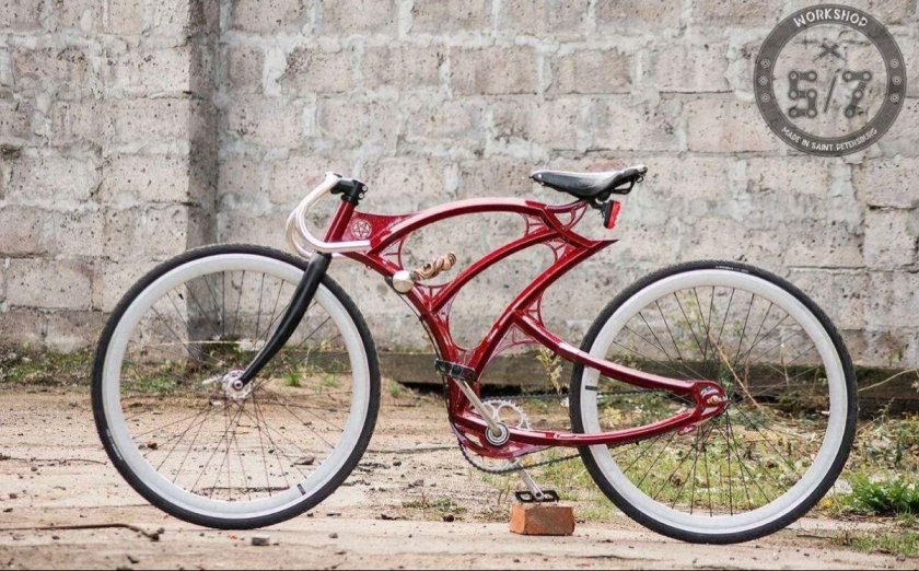 Перекрашенный велосипед