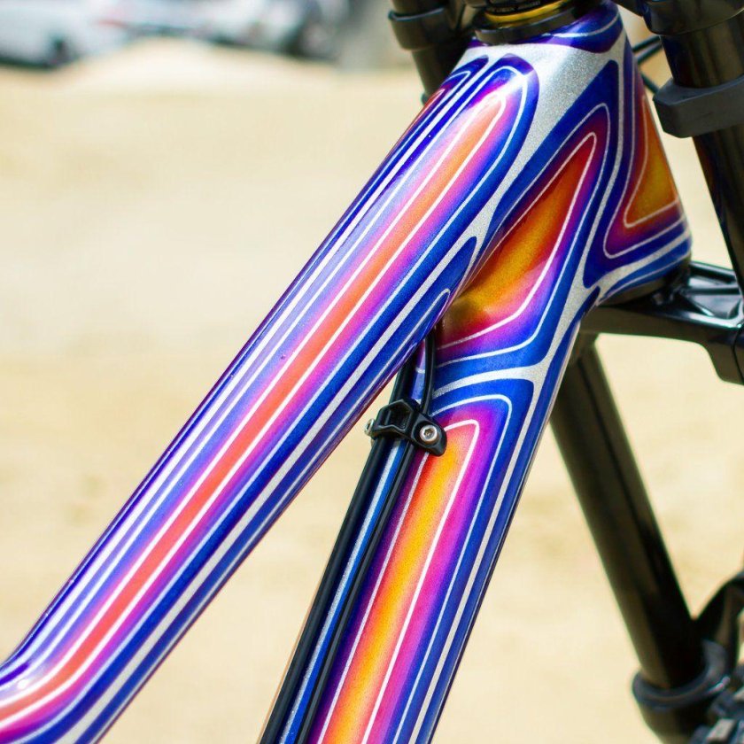 Покрасить велосипед