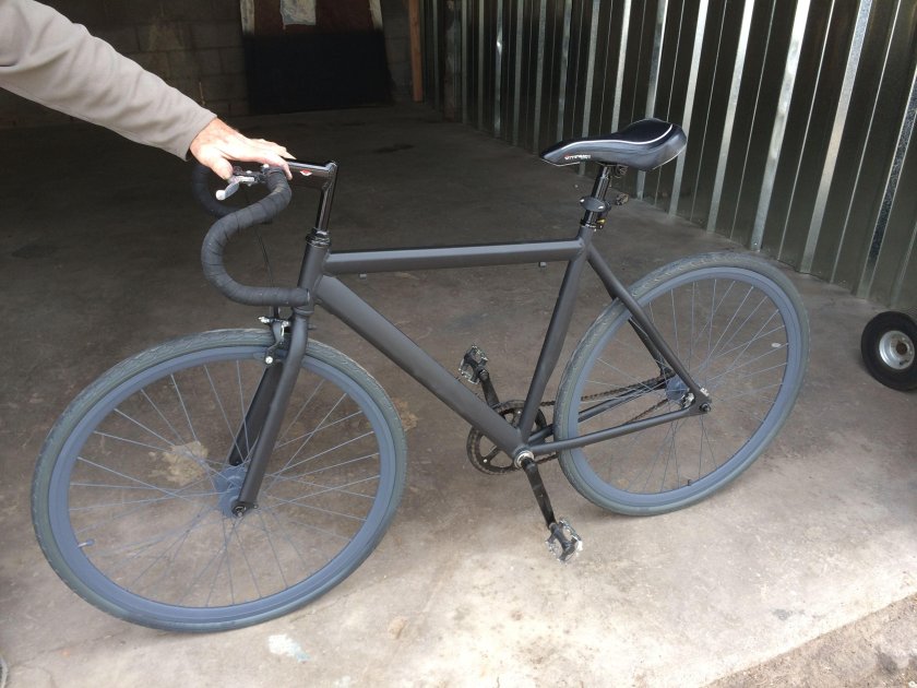 Матовый велосипед