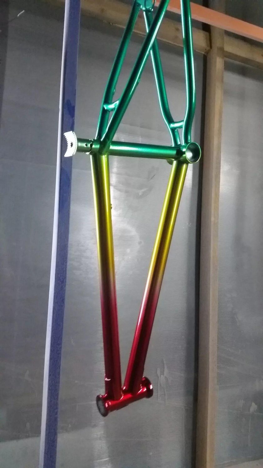 Порошковая покраска велорамы