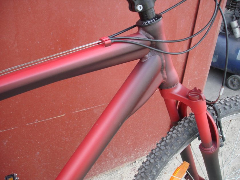 Покраска велосипеда