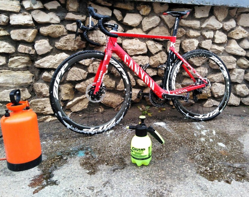 Покрасить велосипед баллончиком