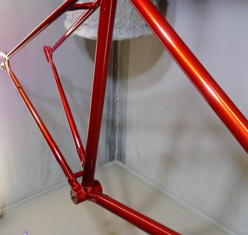 Порошковая покраска велосипеда