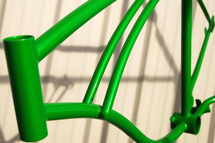 Порошковая покраска велосипеда