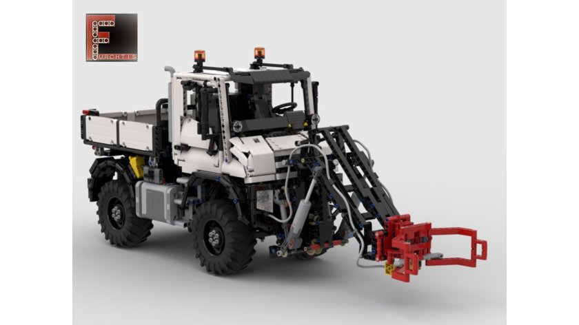 Лего техник Унимог самоделка