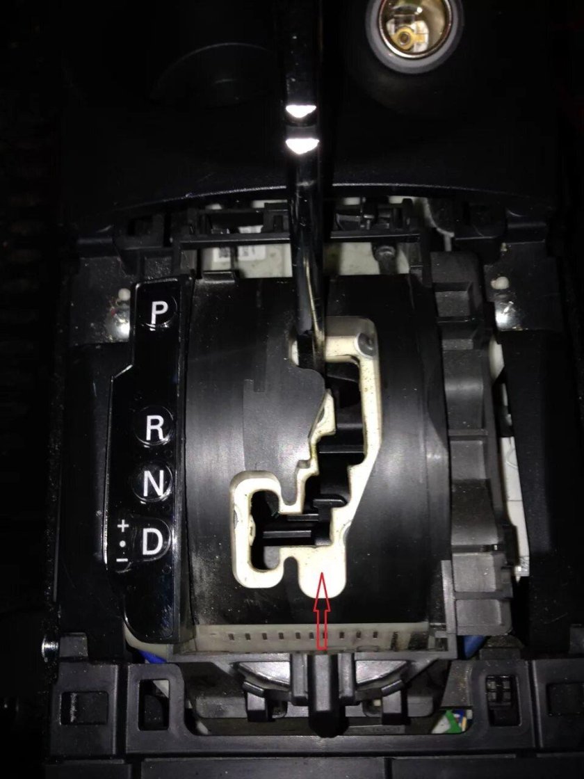 Селектор DS АКПП Mitsubishi Outlander XL