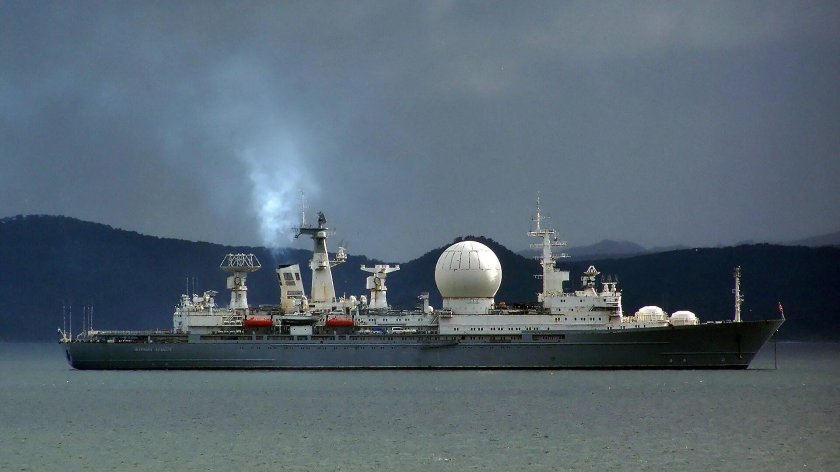 Корабль Маршал Крылов во Владивостоке