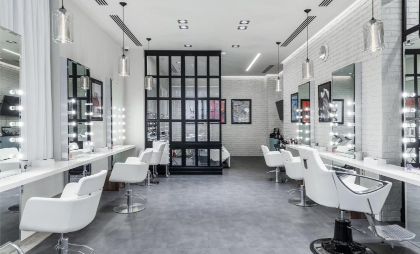 Интерьер парикмахерской