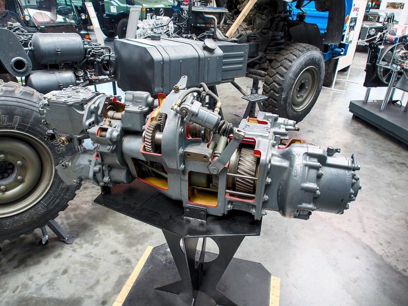 Унимог трансмиссия