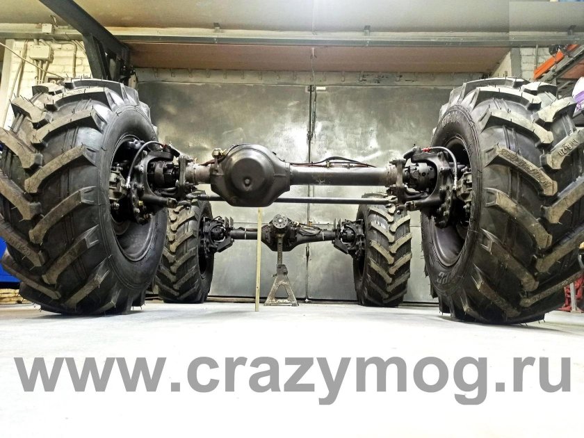 Мосты Унимог 404