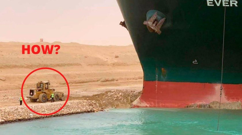 Суэцкий канал на карте