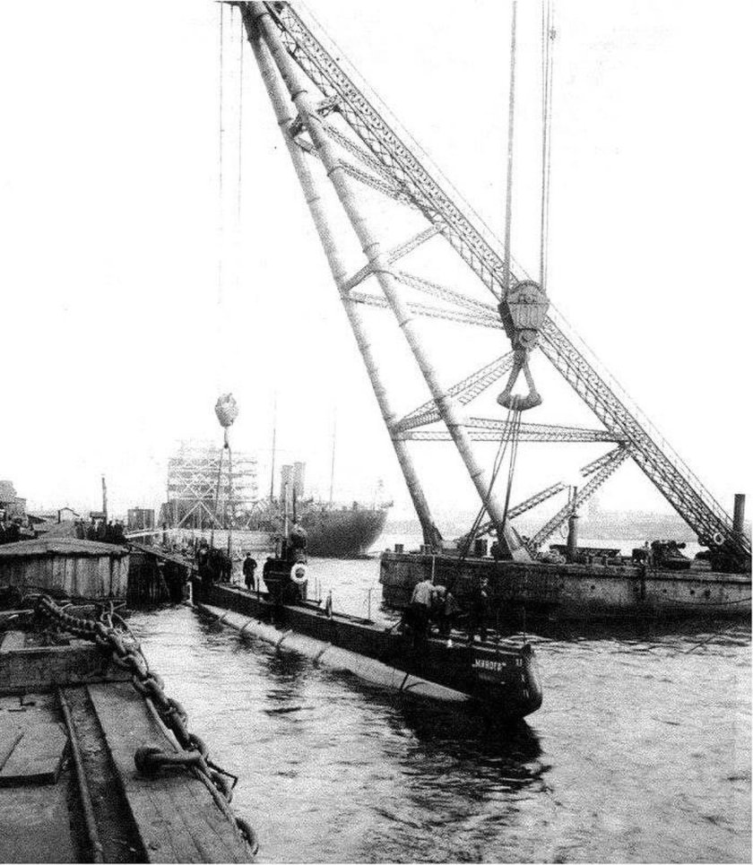 Подводная лодка минога 1909