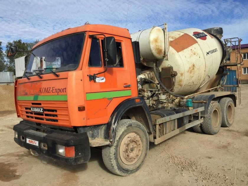 КАМАЗ 6580 автобетоносмеситель