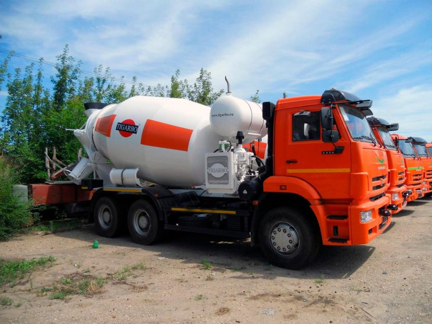 Автобетоносмеситель 58147