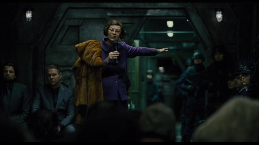 Тильда Суинтон сквозь снег