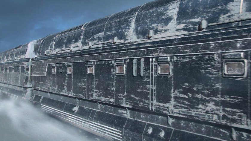 Сквозь снег сериал поезд