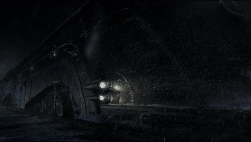 Сквозь снег Локомотив